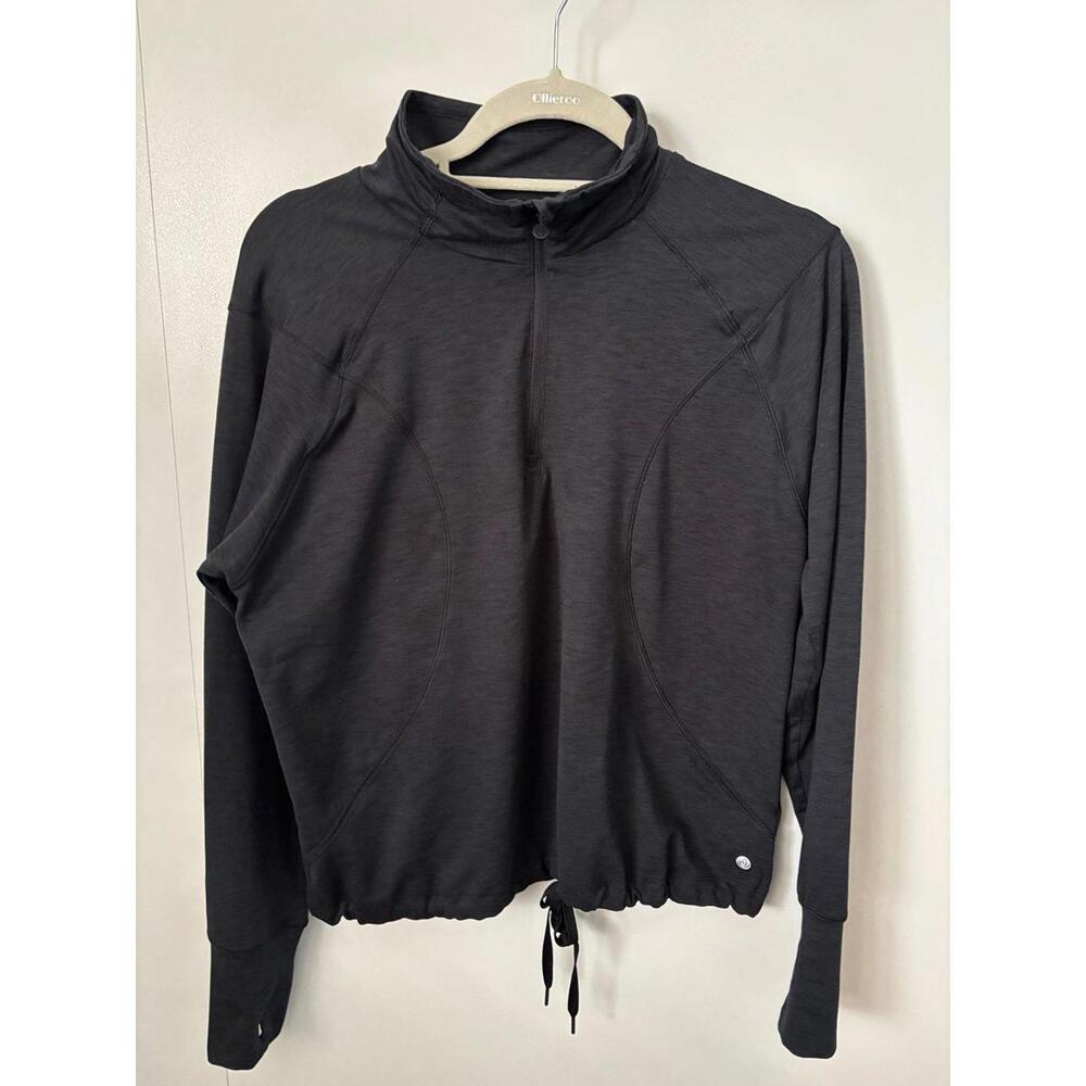 Apana Yoga 1/3 zip pullover, L